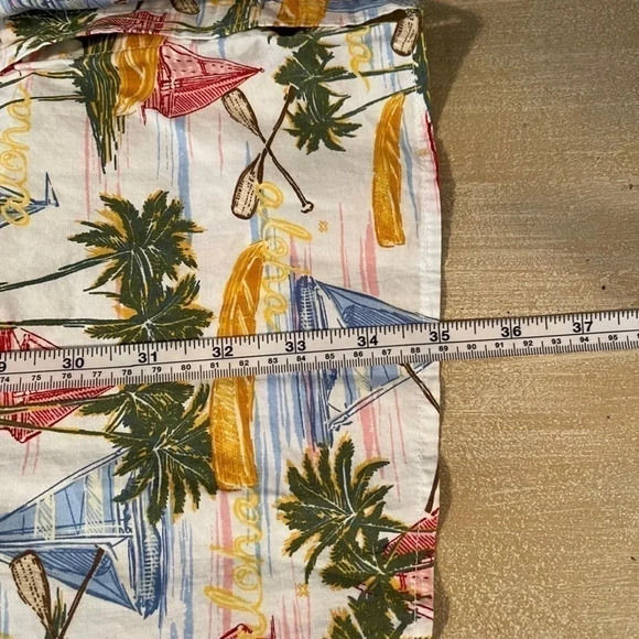 HARBOR Bay Mens button down Hawaiian shirt. 
Size: 2XL - Picture 7 of 9